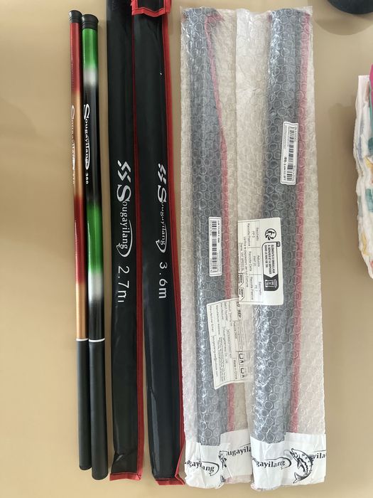 Undite pescuit 2,7 m si 3,6 m