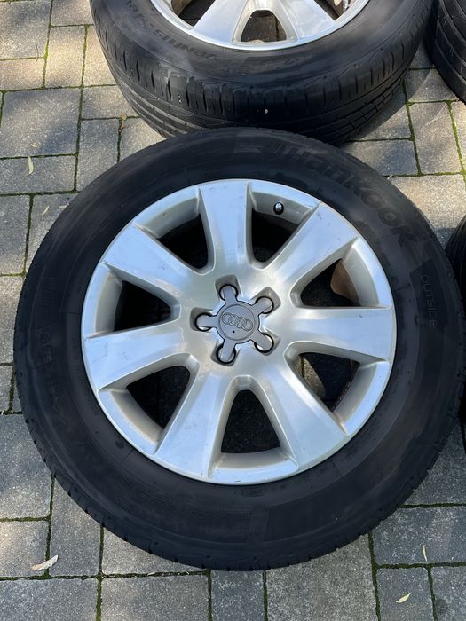 Jante Audi cu anvelope vara Hankook 235/60 R18