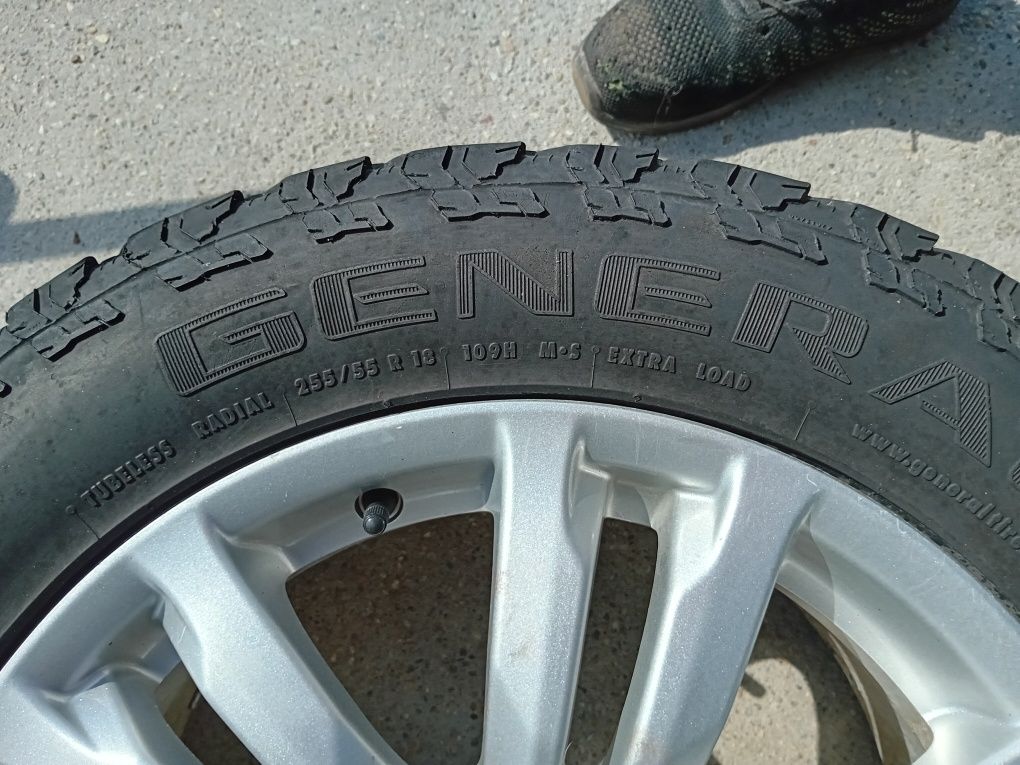 Jante aliaj cu anvelope R 18 Mitsubishi 255 55 R 18