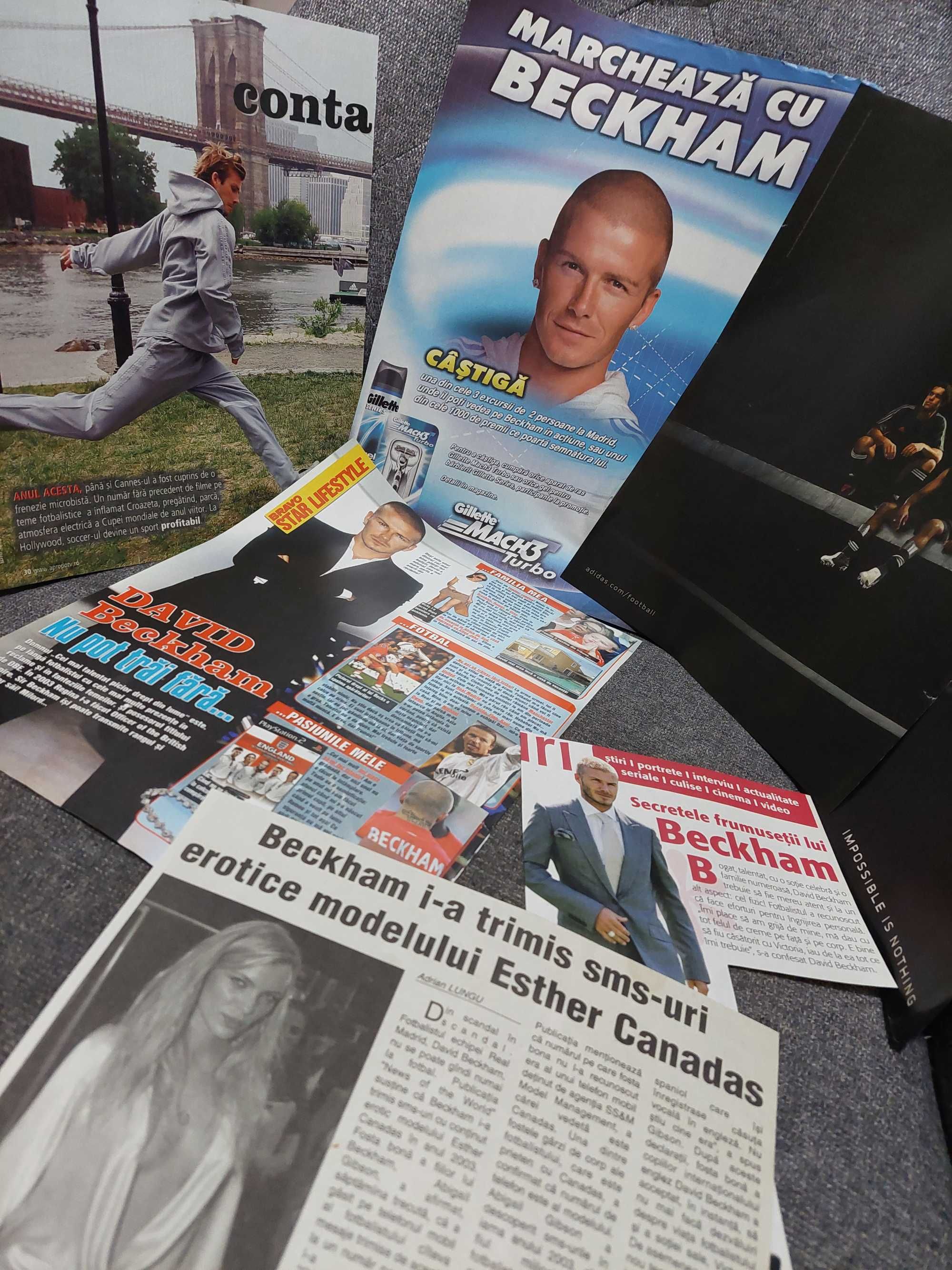 Colectie de articole cu David Beckham