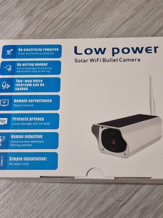 Безжична соларна камера за видеонаблюдение 2мр.Нd картина.Модел LSo1