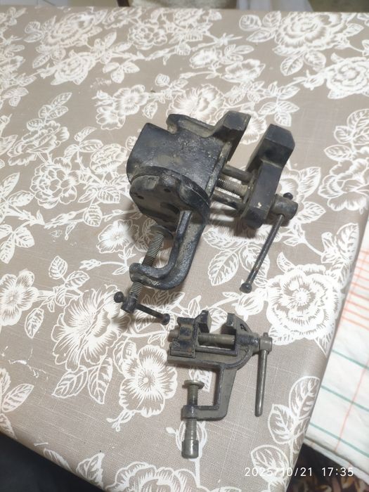 Ручной инструмент, тиски , фуганок