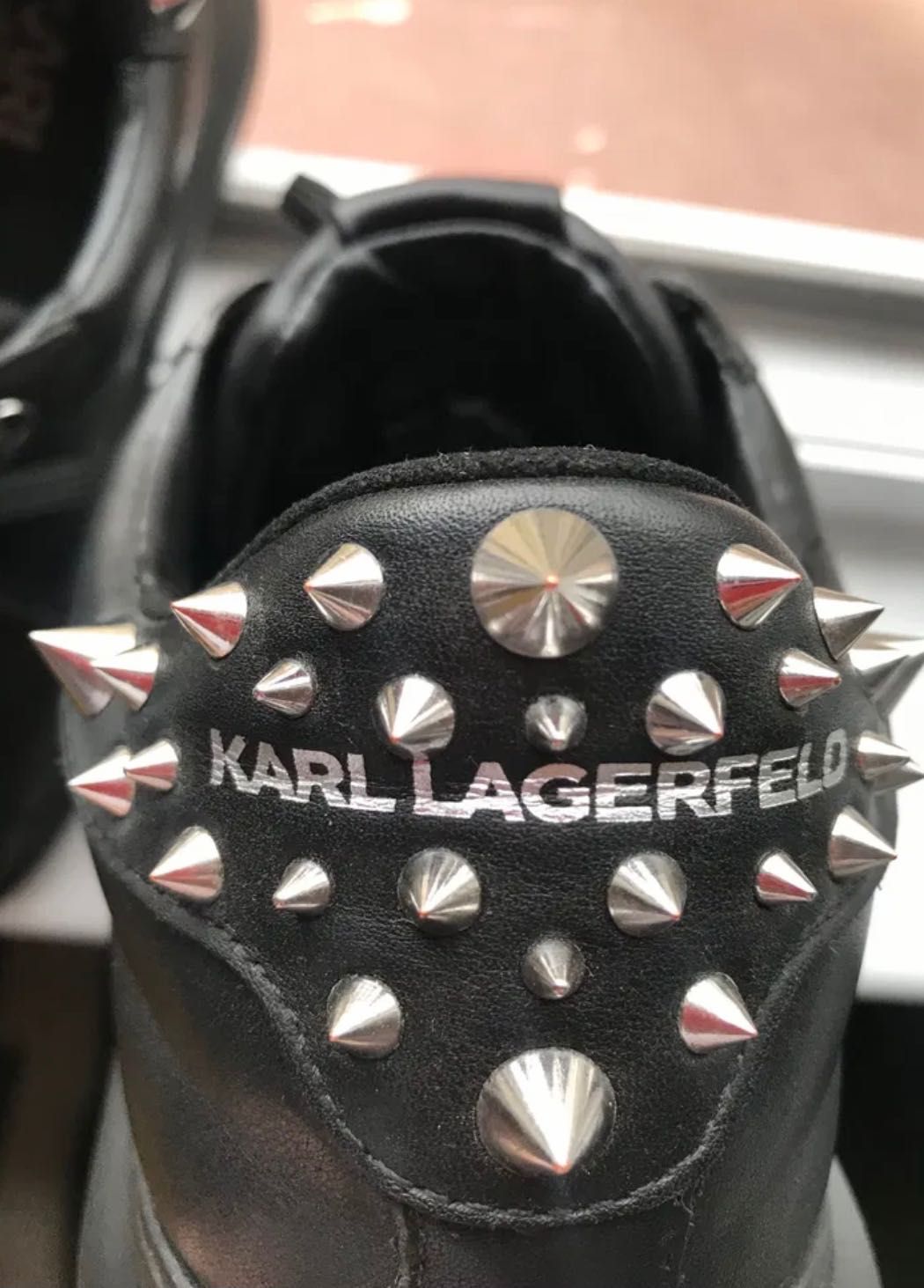 Карл Лагерфелд Обувки от естествена кожа