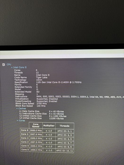 Laptop gaming ASUS TUF F15 RTX3050Ti
