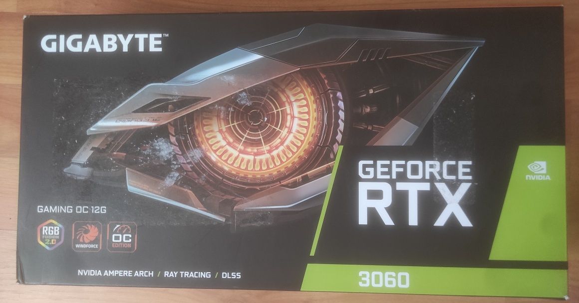 Placă video GIGABYTE GeForce RTX 3060 GAMING OC
