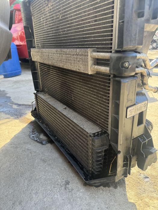 Комплект радиатор с перка бмв х5 е70 х6 е71 3.0д фейслифт bmw x5 e70