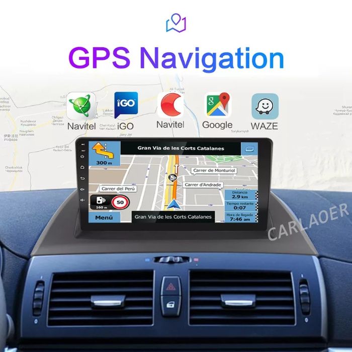 Navigatie BMW X3 E83 ( 2004 - 2012 ) 4GB Garantie Camera Marsarier