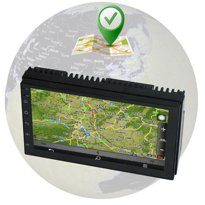GPS навигация 7", Wi-FI, Аndroid 11 , DVD MP3 плеър мултимедия