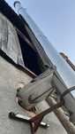 Horn cos de 5metri fum lemne hote centrala de inox