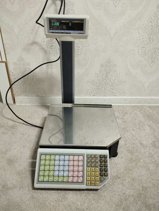 Электронный чек чикарувчи тарози