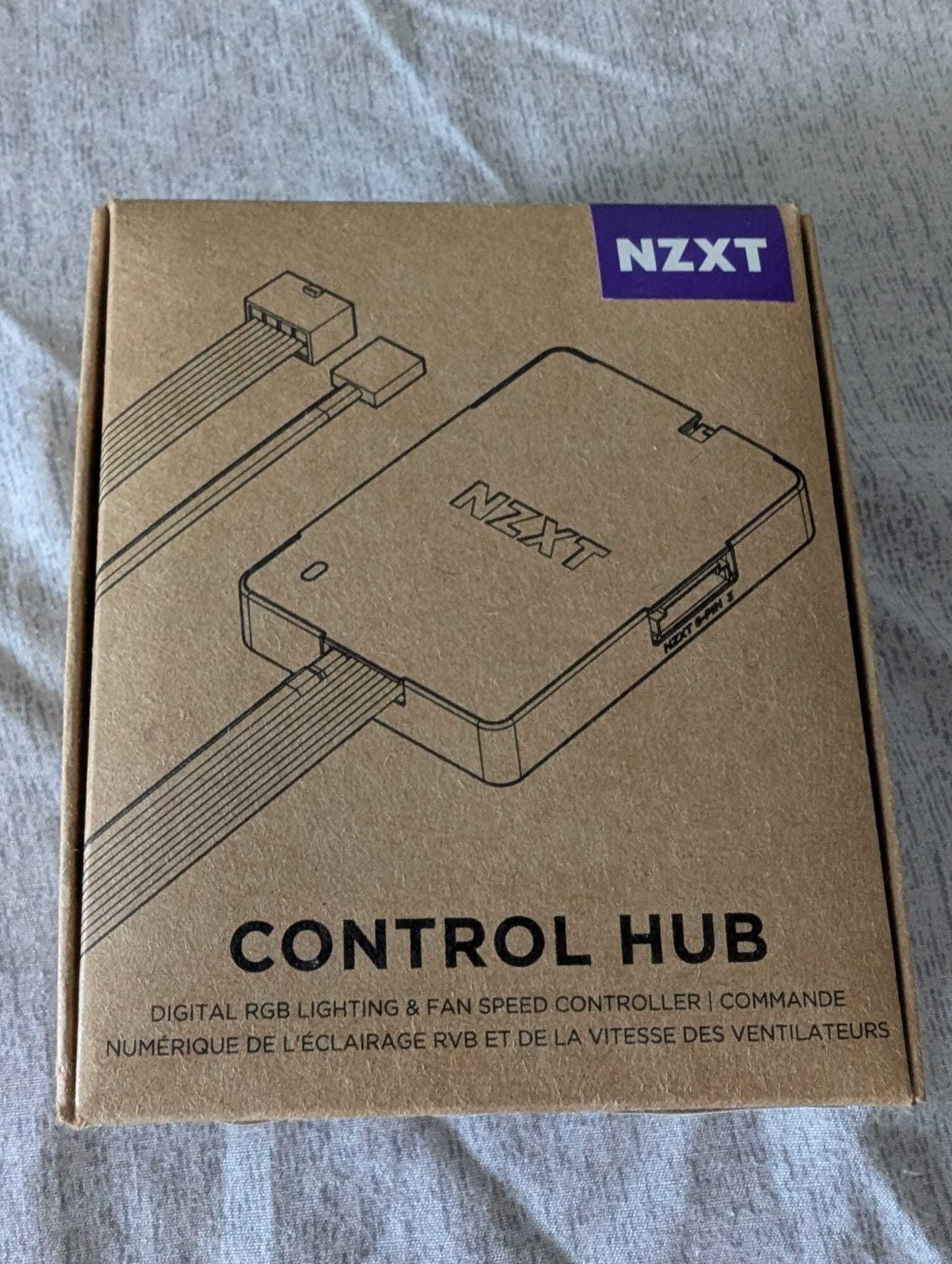 NZXT Control Hub AC-2301 Digital Rgb Lighting & Fan Controller