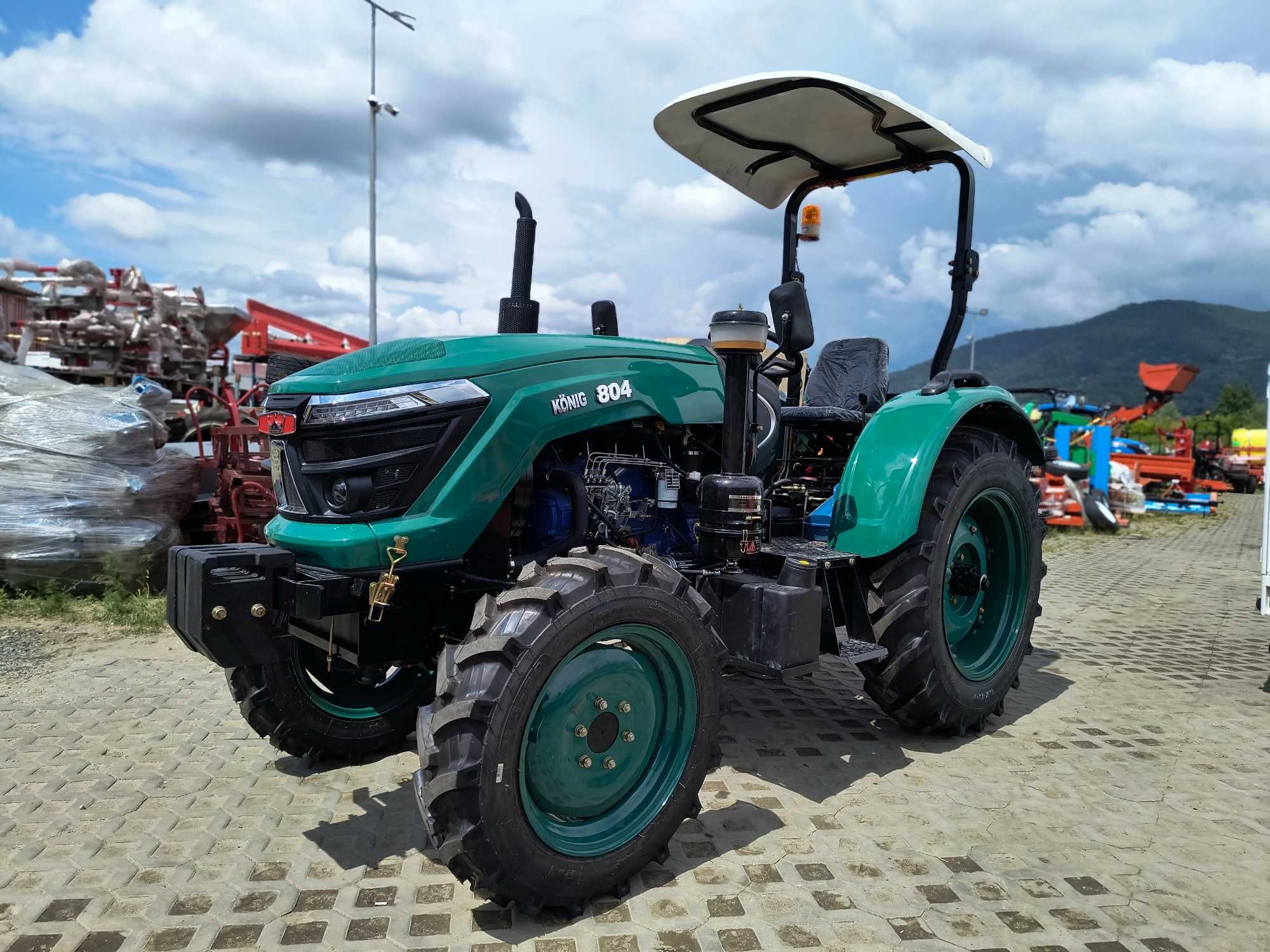 Tractor Konig 80 cp 4x4 cu semicabina - nou Agramix