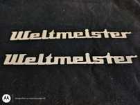 Scris logo acordeon weltmeister