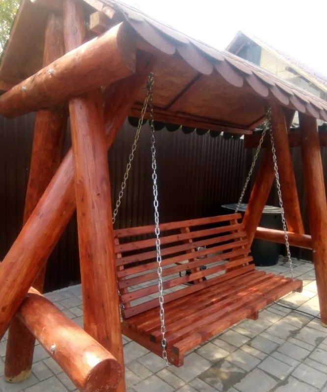 Balansoar / leagan lemn rustic