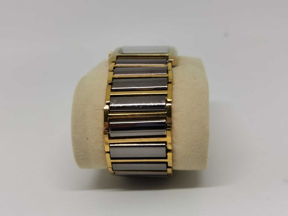 RADO DIASTAR Date Ceramic Gold Watersealed SAPPHIRE CRYSTAL 160.0395.3