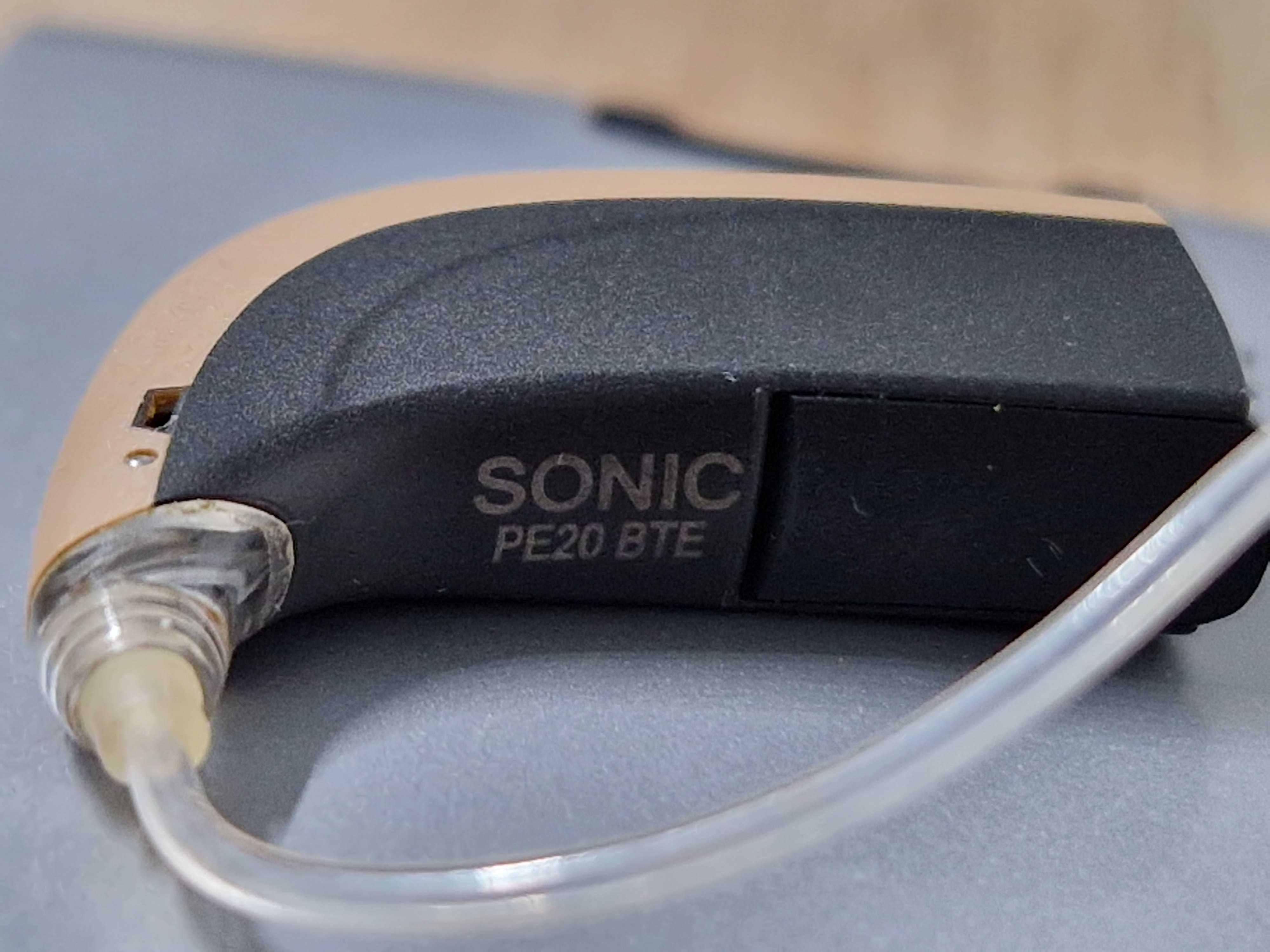 Aparat auditiv/ Proteza auditiva SONIC PE20 BTE/ Stanga, mediu-sever