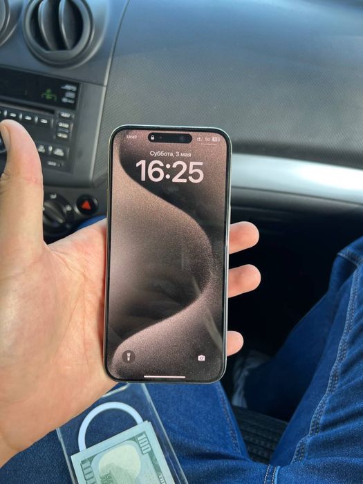 Iphone 15 pro max 256 идеал сотилади