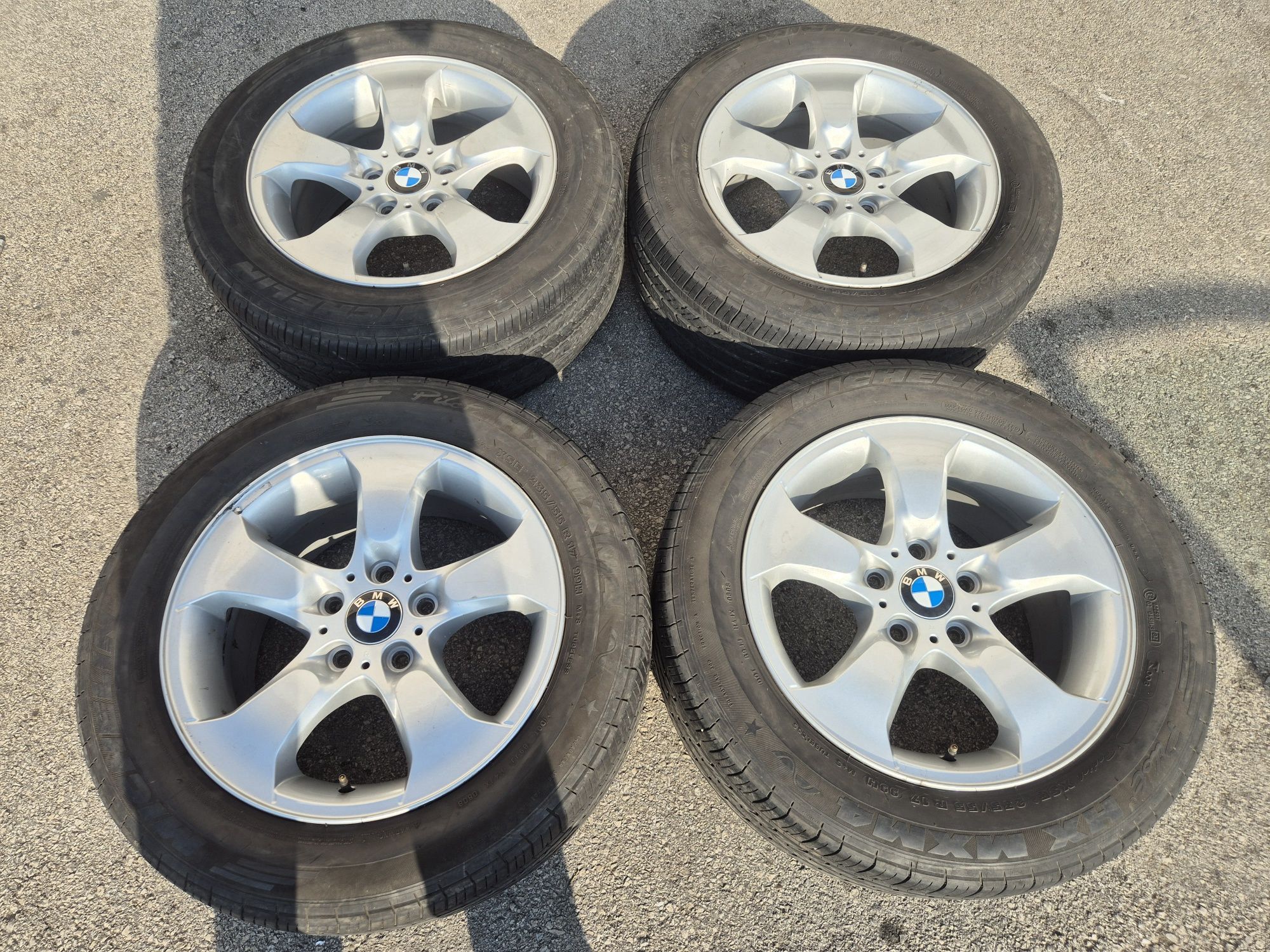 5х120/17 с гуми БМВ Х3 Е83 Х5 Е53 5x120/17 BMW X3 X5