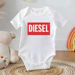 Body bumbac alb ''Diesel'' 62,68,74,80,86