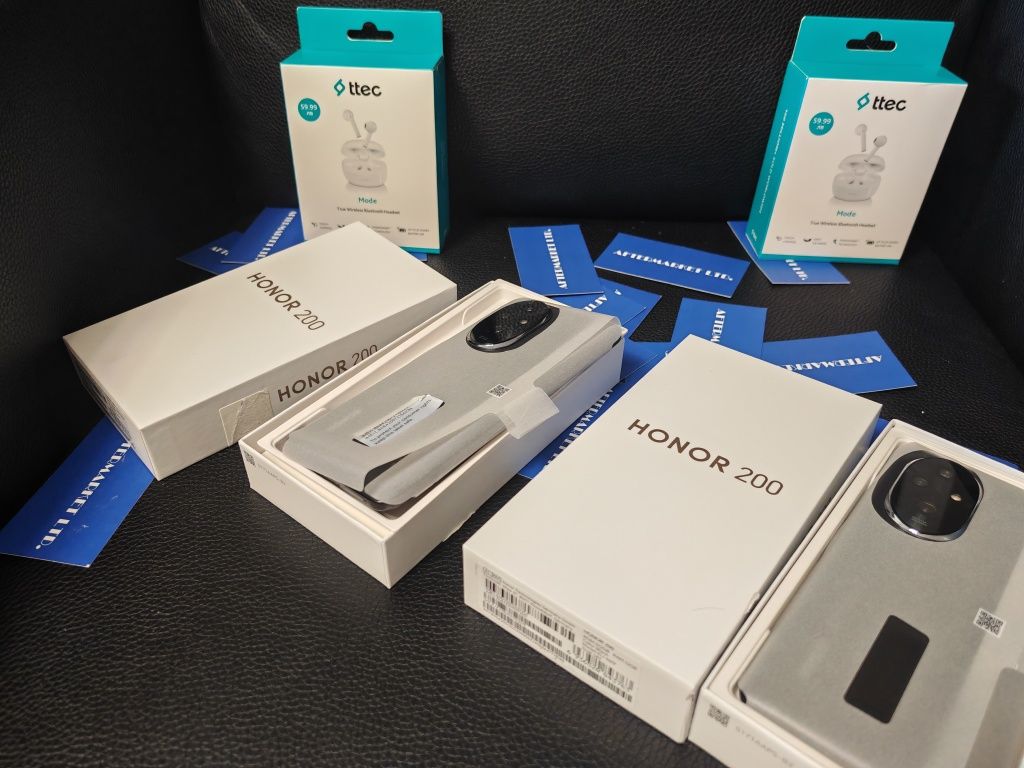 ^^^КАТО НОВ 512GB Honor 200 12GB 5G Гаранция A1 2026г. Black / Черен
