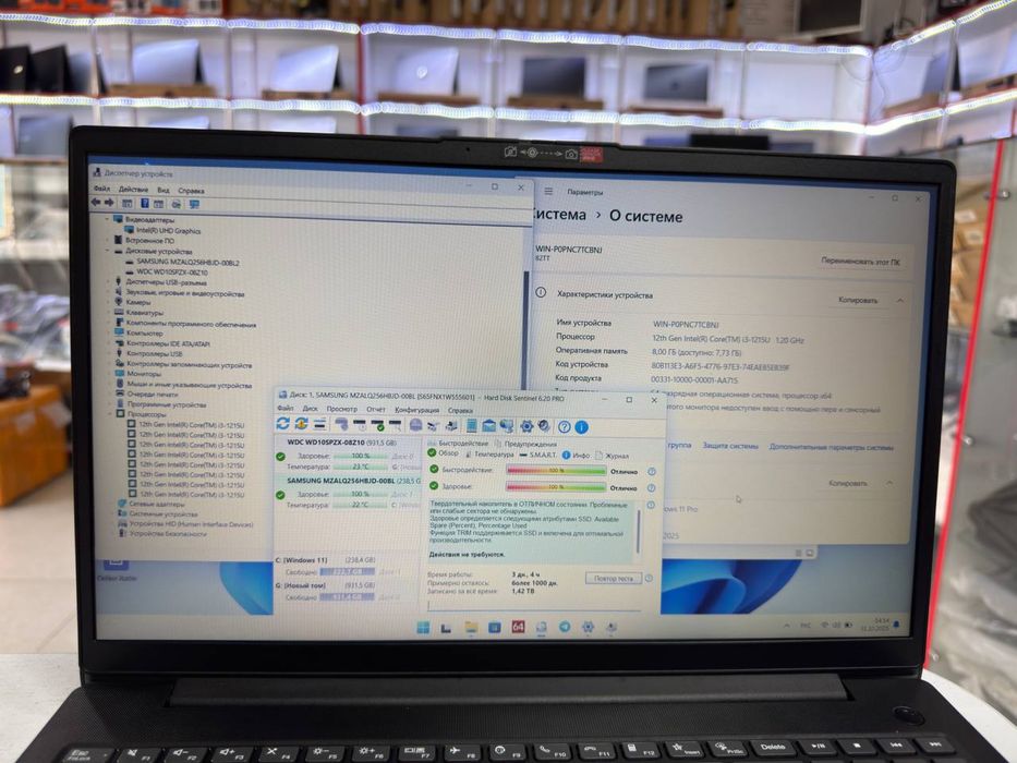 Lenovo i312 atiga 3 kun ishlatilgan holati yangidek