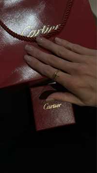Кольцо из золота 750 пробы под Cartier с бриллиантами