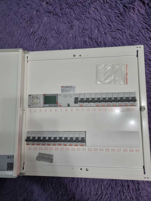 Tablou electric GARO complet echipat – 40 module, nou, nefolosit