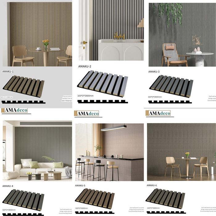 Panou Riflaj MDF Acustic PREMIUM 8Lamele2600×300×21