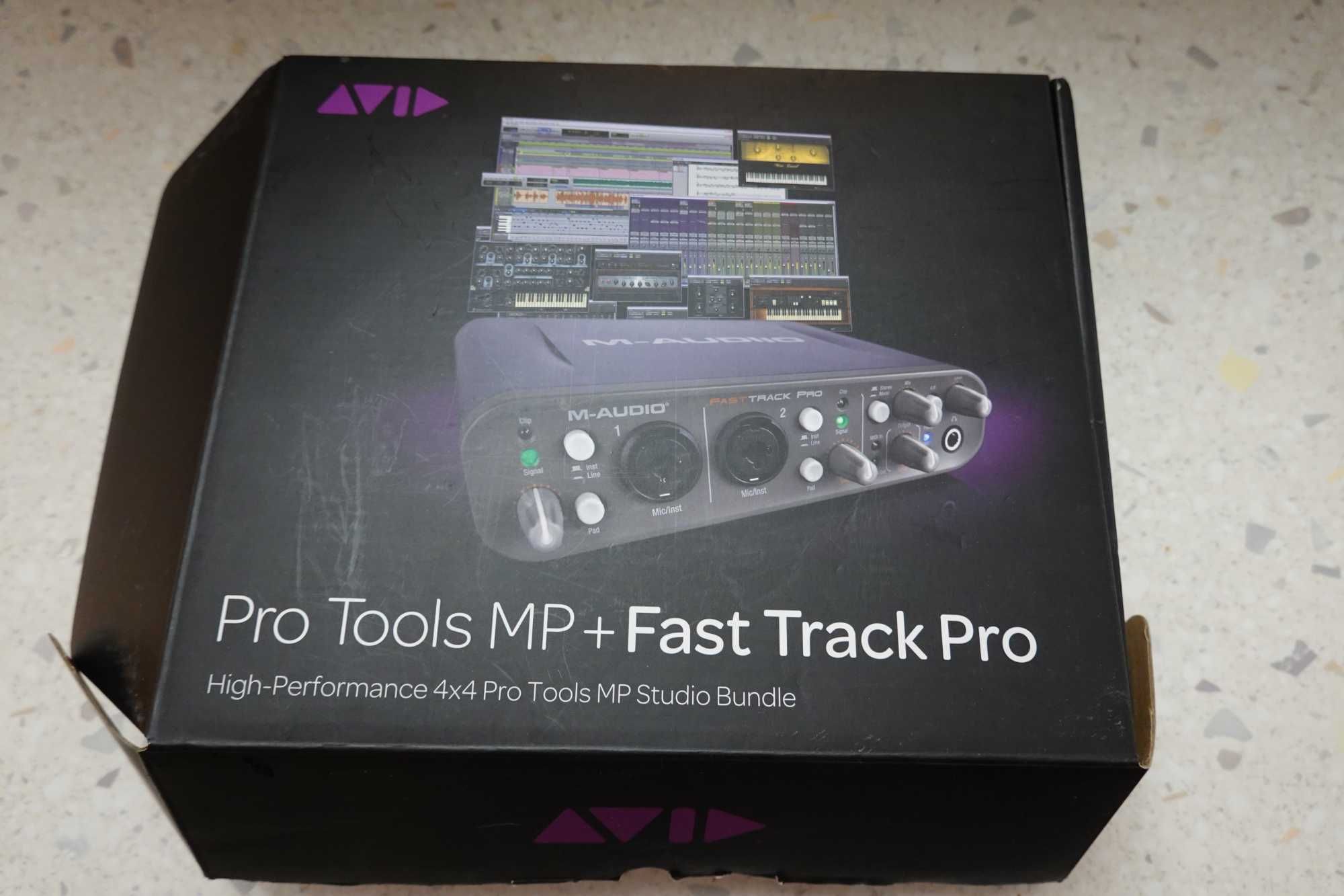 M-Audio Fast Track Pro + Avid Pro Tools 9