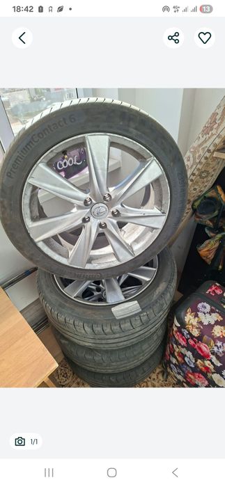 Продам диски с резиной R 18