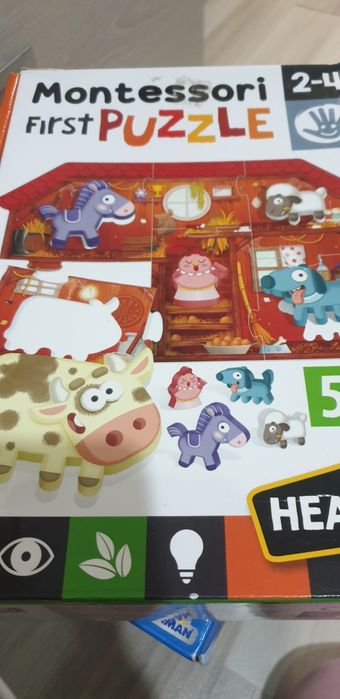 10 cuti Puzzele copii 2 -4ani