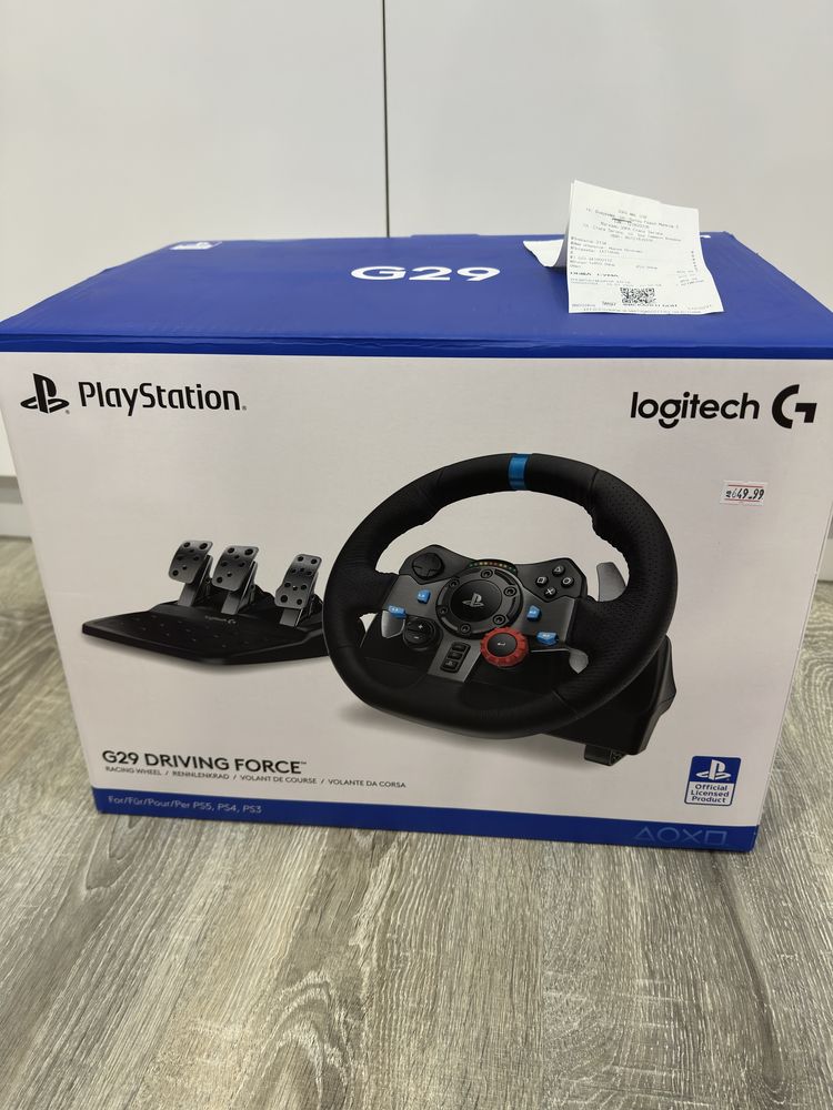 Волан с педали Logitech G29 в гаранция