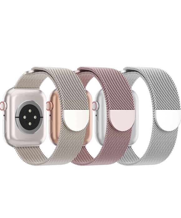 Curea Husar Metalica Milanesse Loop Compatibila Apple Iphone Seria
