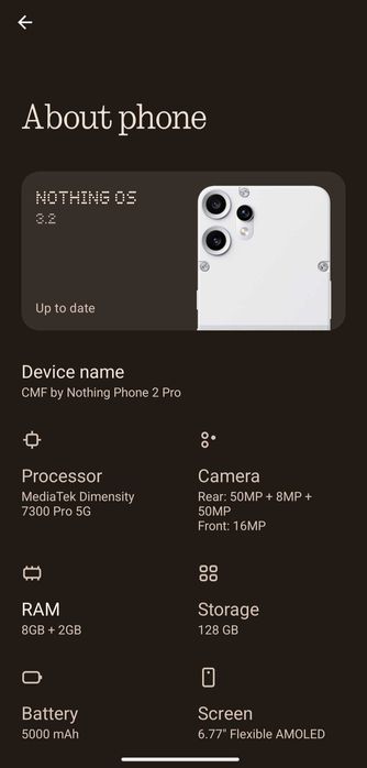 Nothing CMF Phone 2 Pro impecabil plus husă