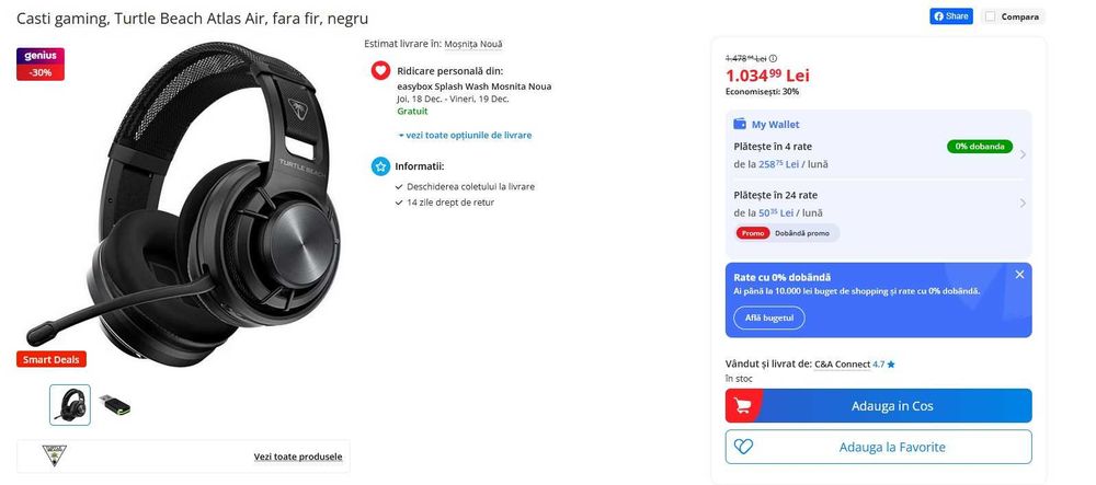 Vand Casti gaming, Turtle Beach Atlas Air