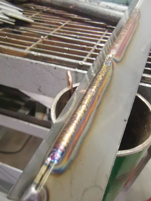 Sudura aluminiu/inox conducte aer condiționat