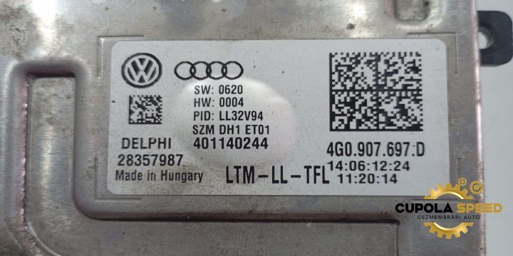Modul xenon 4G0907697D Audi A8 D4/4H [2010 - 2014]