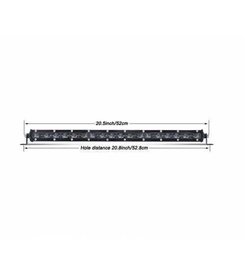 Led Bar 6D Super Slim atv suv utilaj TRANSPORT 0