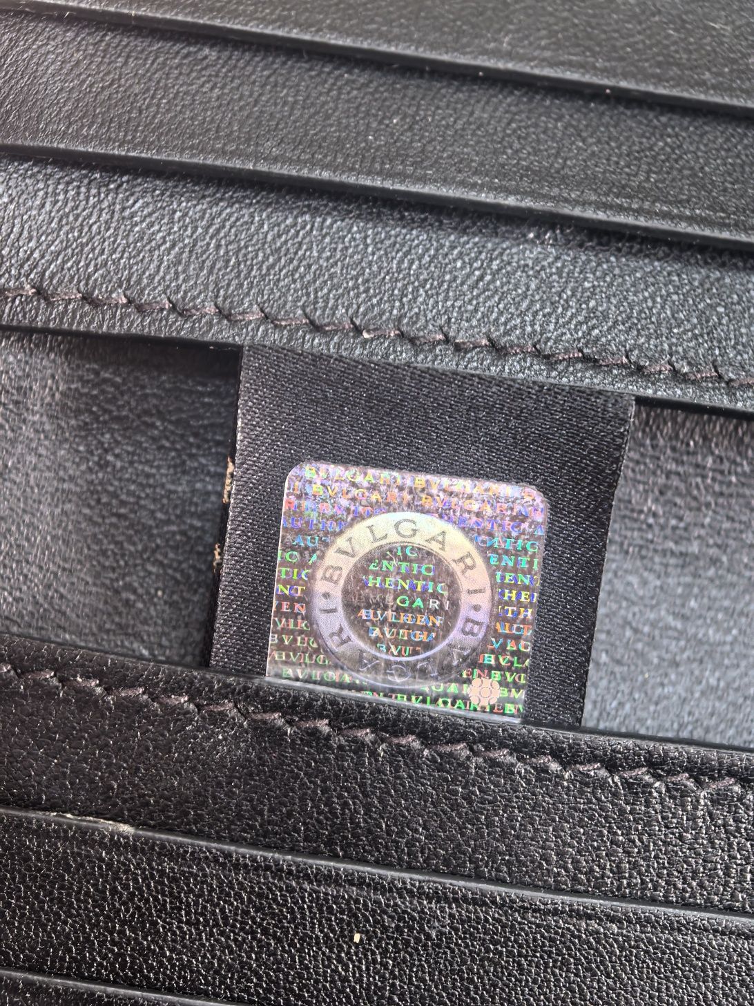Дамско портмоне Bvlgari Serpenti Trifold Light Gold