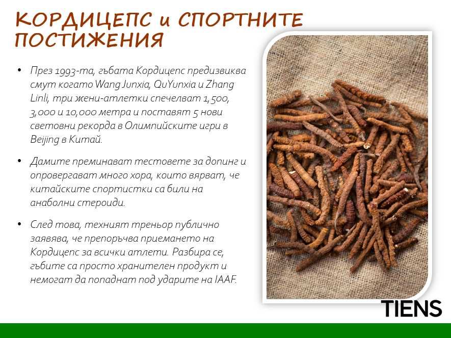 Оригинален китайски кордицепс от Тиенс/Tiens
