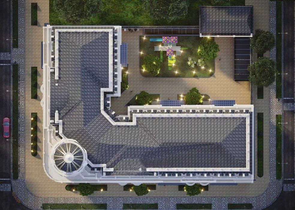 ЖК Kamron Palace 4/9/11 142м² коробка