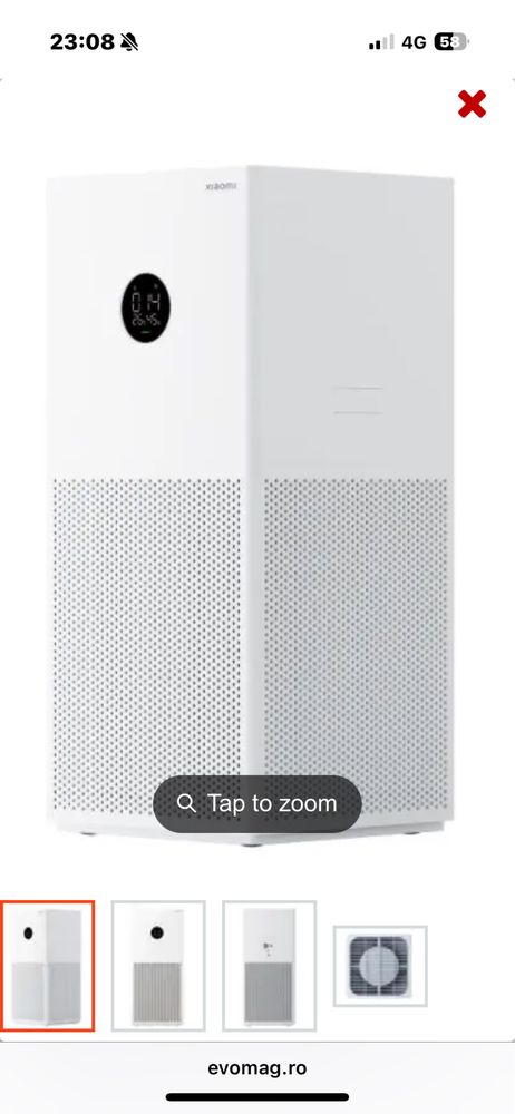 XIAOMI Smart purificator wifi 4 lite NOU SIGILAT