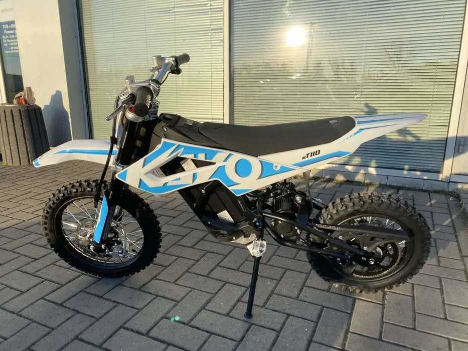 Motocicleta enduro copii KAYO eT110 (electrica,+6ani,1000w) la MYMOTO