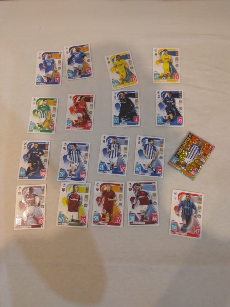 Това са Match Attax Футболни карти