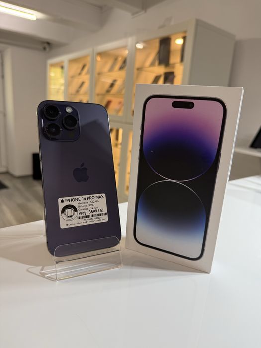  iPhone 14 Pro Max 512 GB ! Garantie 12 luni + cadou
