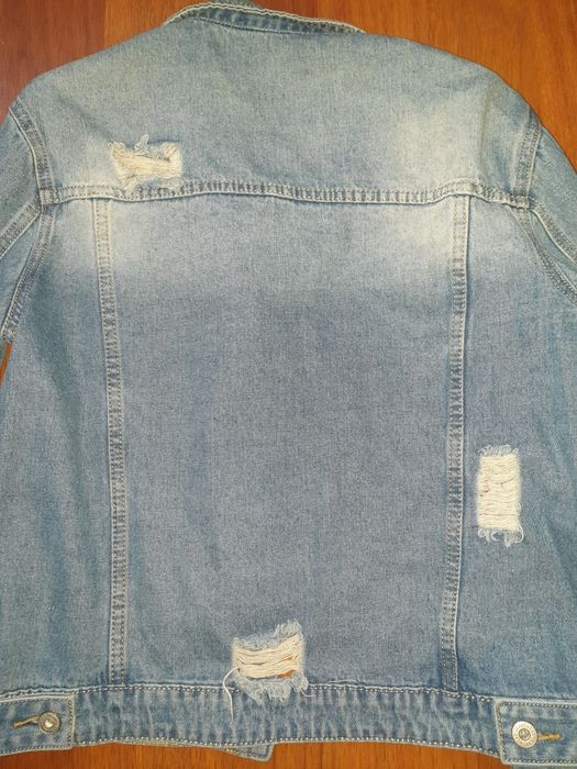 Vamd geaca clasica blug cu rupturi L/ Xl