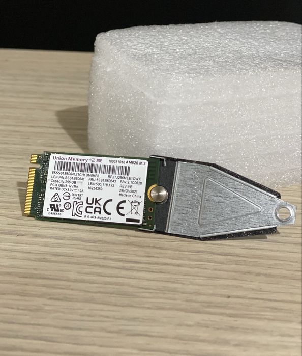 SSD M2 Union Memory PCIe gen3 256gb