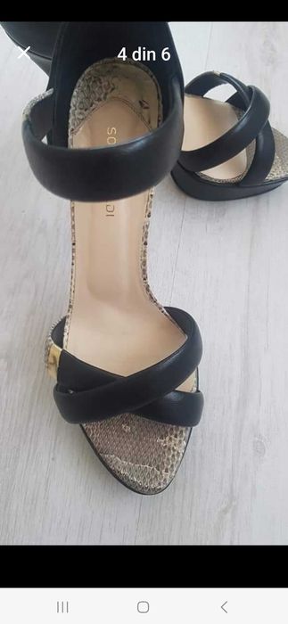 Sandale piele elegante
