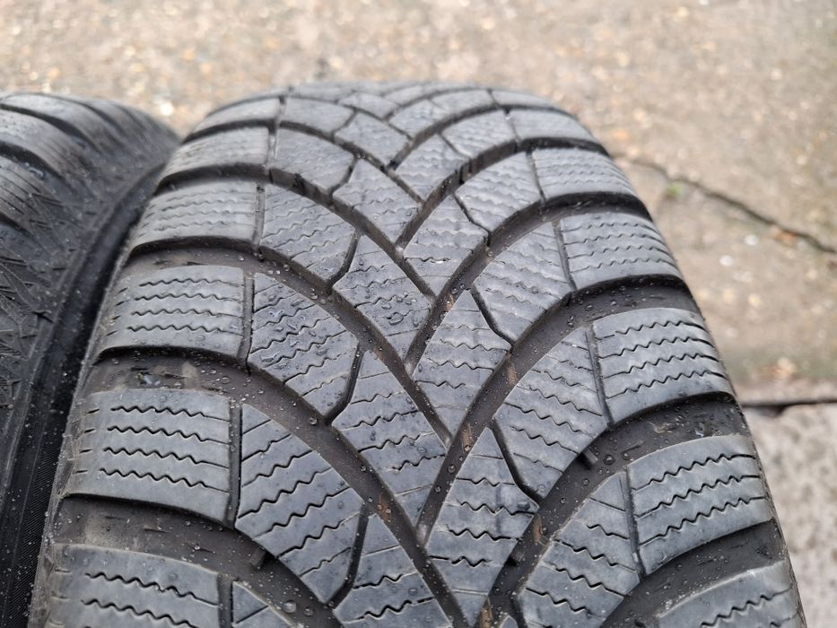 Зимни гуми Semperit 195/65/15" на метални джанти 5×112/15"+тасове