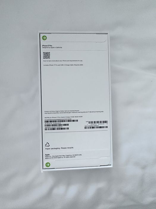 Iphone 17 pro 512